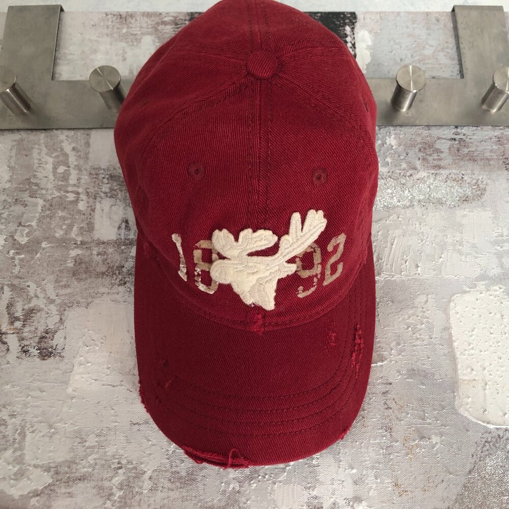 NEW W/Tag Y2K 90's abercrombie Logo Distressed Boys Cap